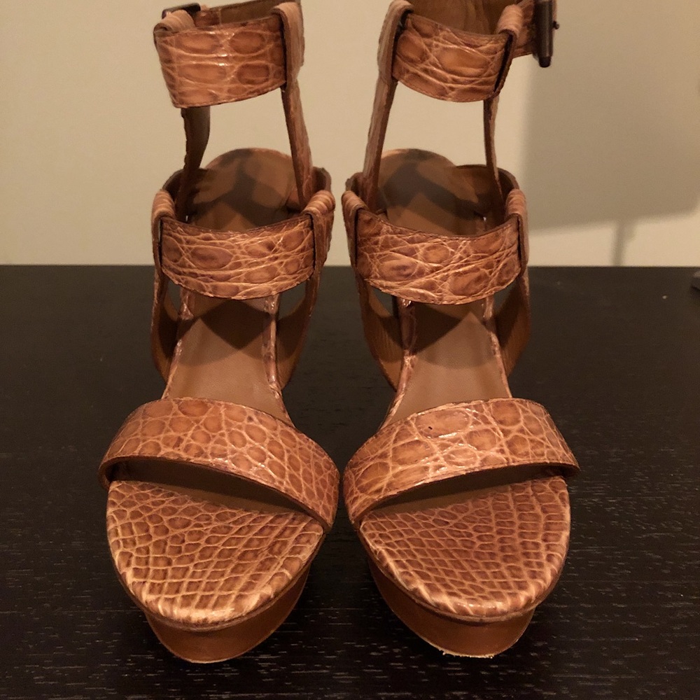 BOTTEGA VENETA WEDGE SANDALS